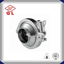 304 / 316L Sanitary Stainless Steel Nrv válvula de retenção soldada